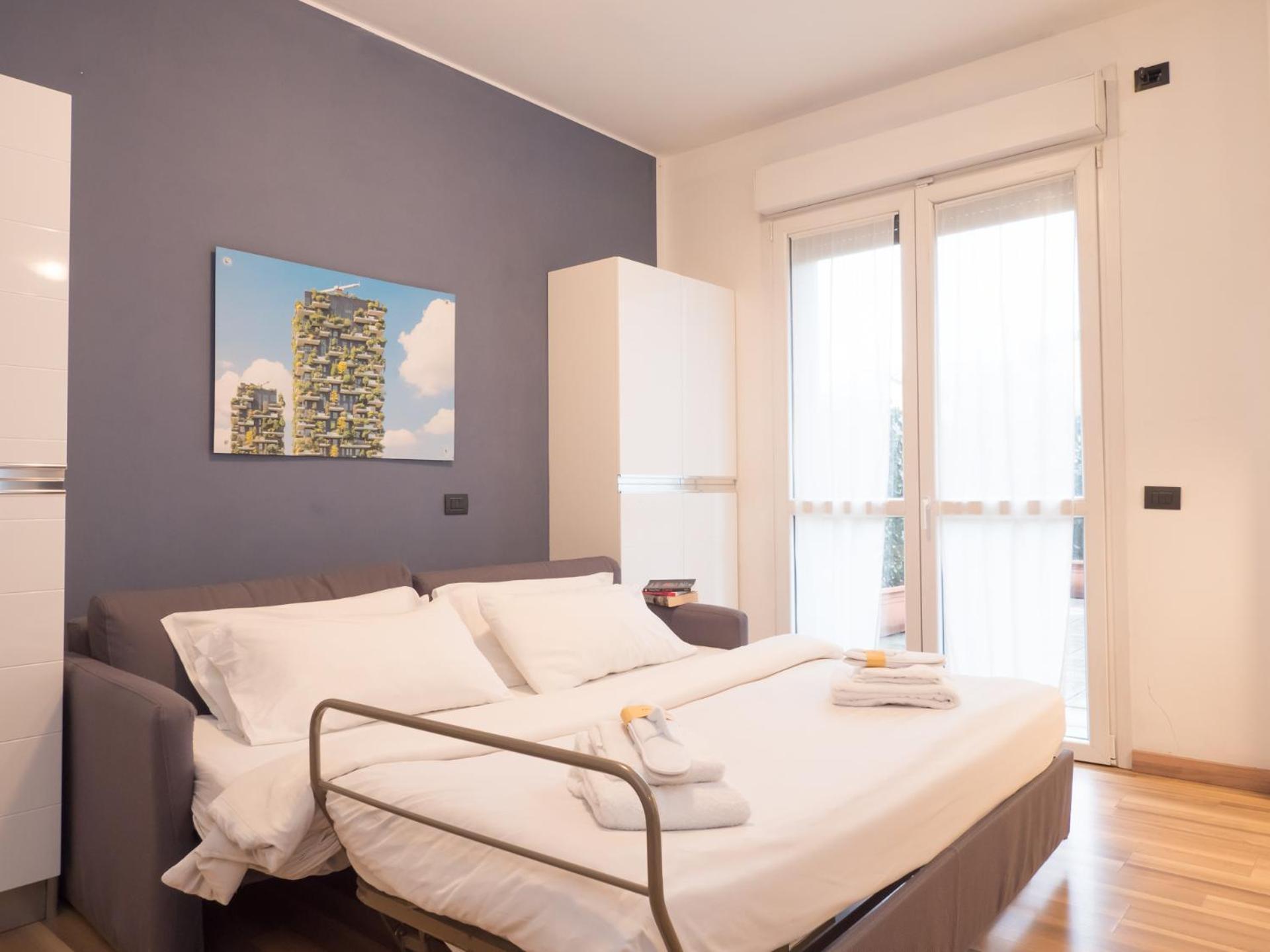 Rentopolis Apartments - Palazzo Candiani Milánó Kültér fotó